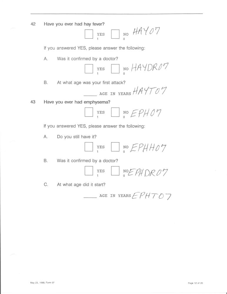 Record 7 BL Med HX page 12