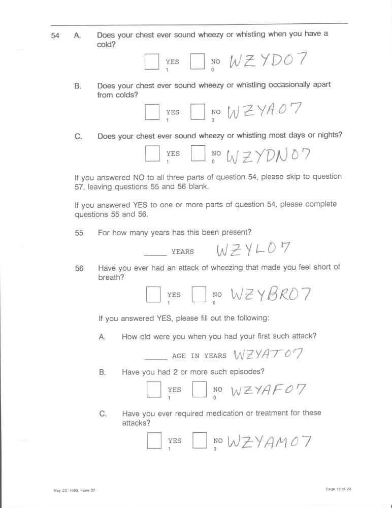 Record 7 BL Med HX page 16