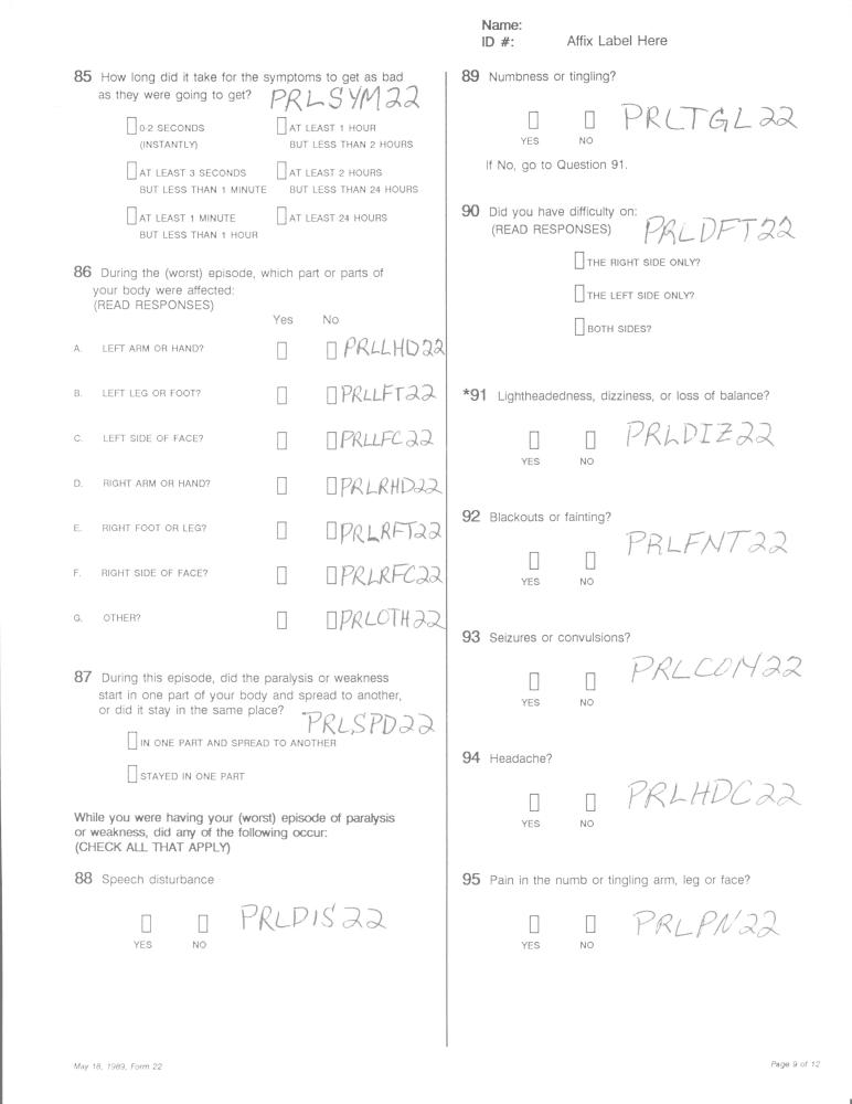 Record 22 Neuro HX - page 9