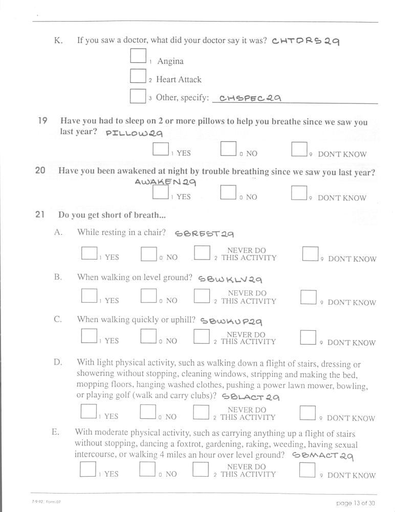 Record 29 Year 5 Medical & Perosnal History - page 13