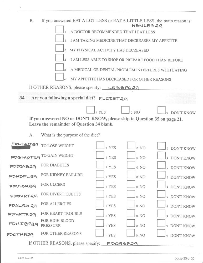 Record 29 Year 5 Medical & Perosnal History - page 20