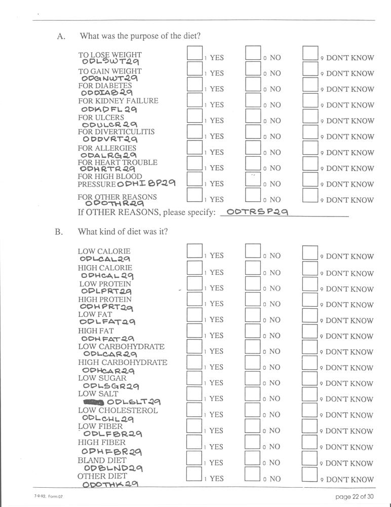 Record 29 Year 5 Medical & Perosnal History - page 22