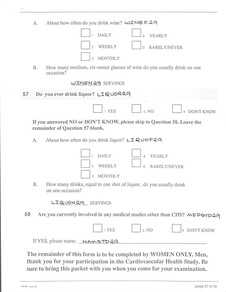 Record 29 Year 5 Medical & Perosnal History - page 27