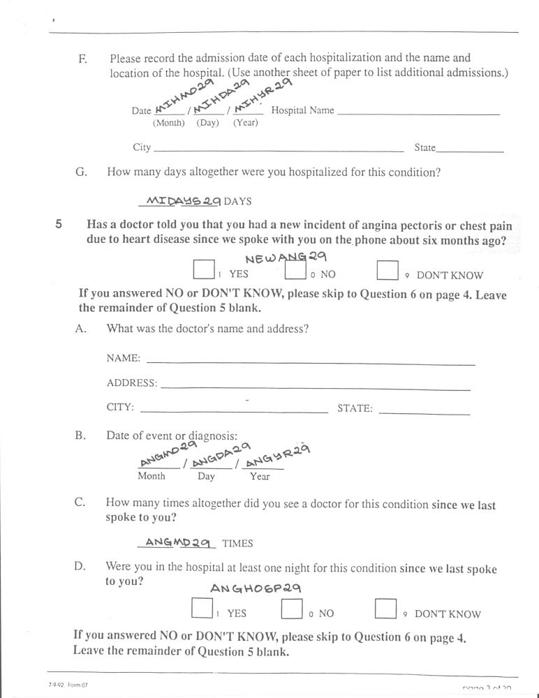 Record 29 Year 5 Medical & Personal History - page 3