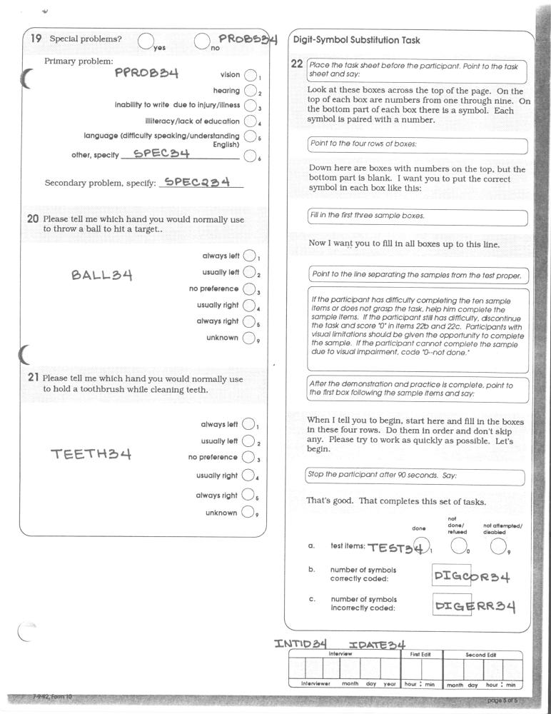 Record 34 Cognitive Function - page 5