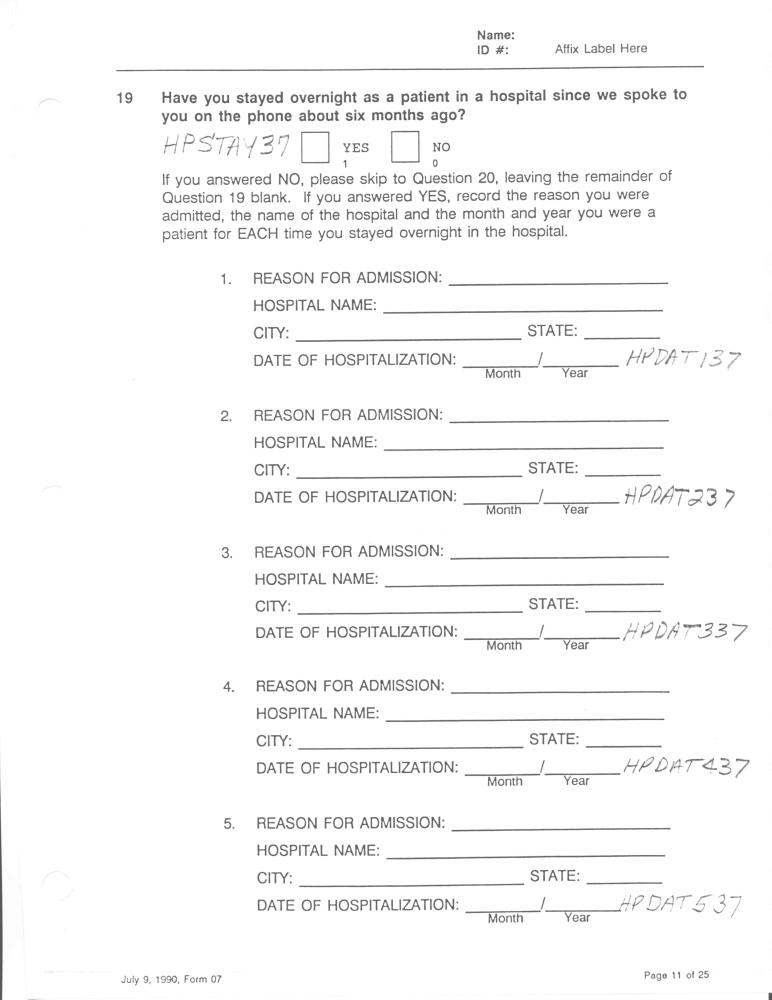 Record 37 Year 3 Medical History - page 11