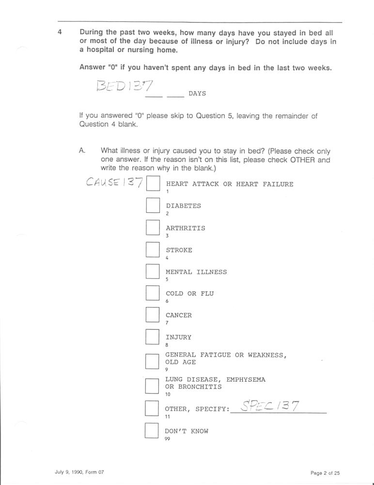 Record 37 Year 3 Medical History - page 2