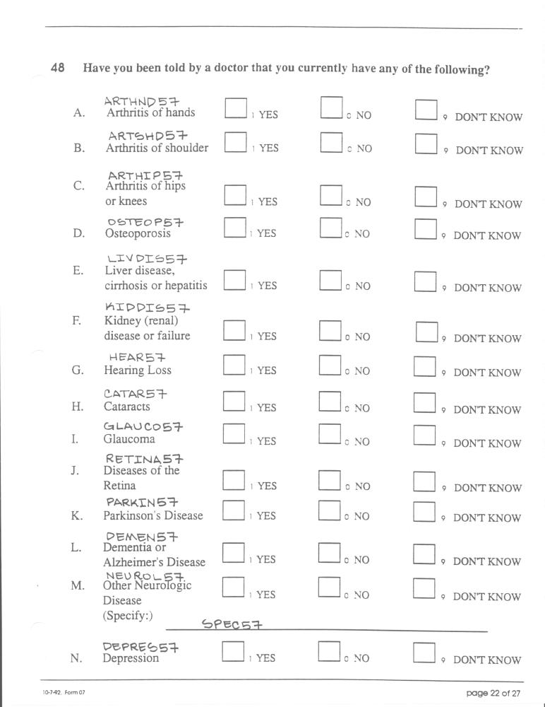 Record 57 New Cohort Medical History - page 22