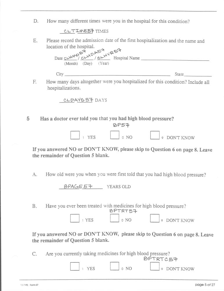 Record 57 New Cohort Medical History - page 5