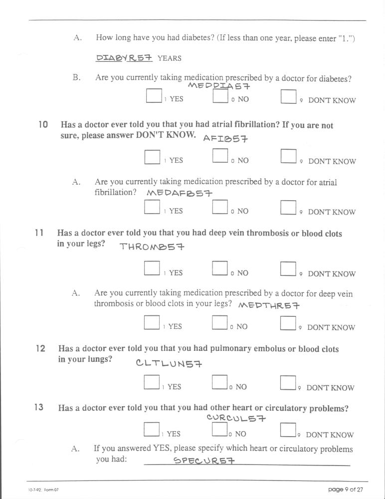 Record 57 New Cohort Medical History - page 9