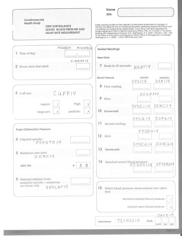 Record 14 Yr3 Seated BP - page 1