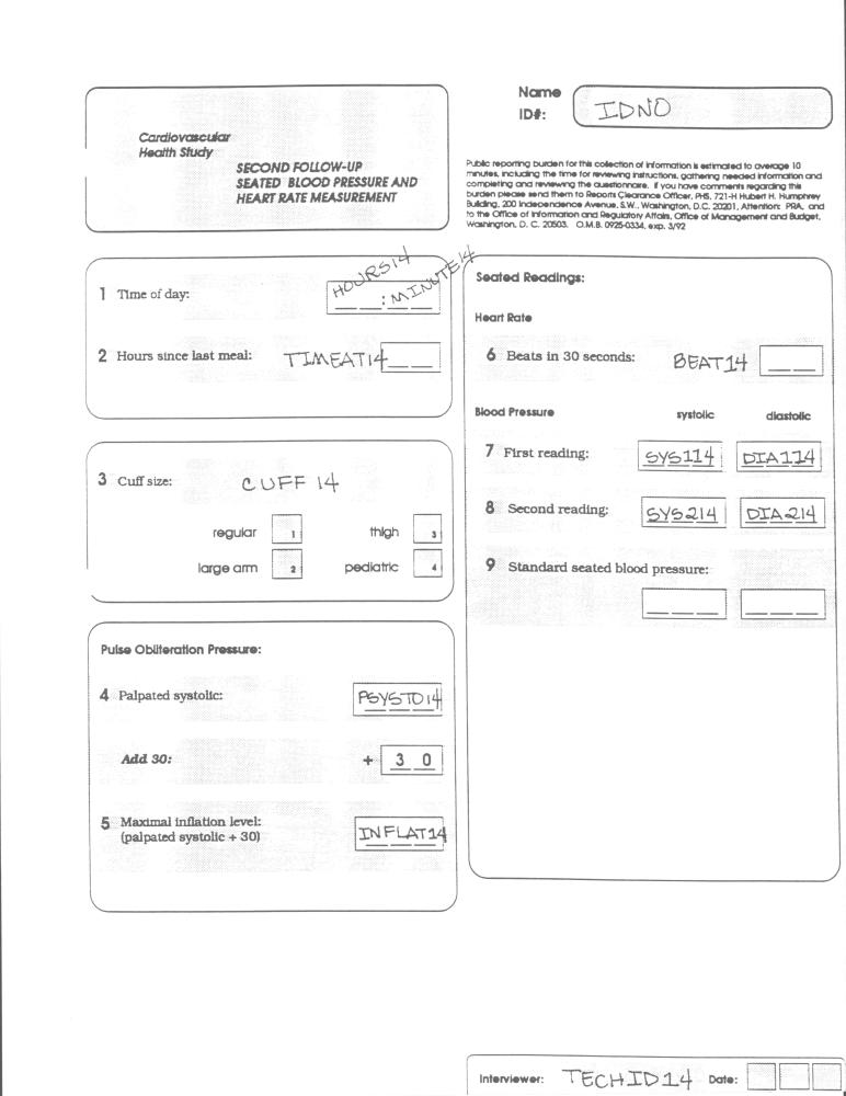 Record 14 Yrs 4-6 Seated BP - page 1