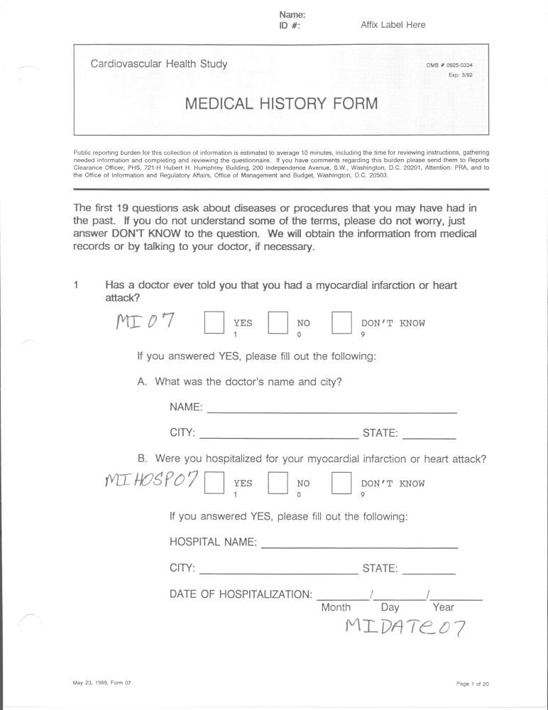  Record 7 BL Med HX page 1