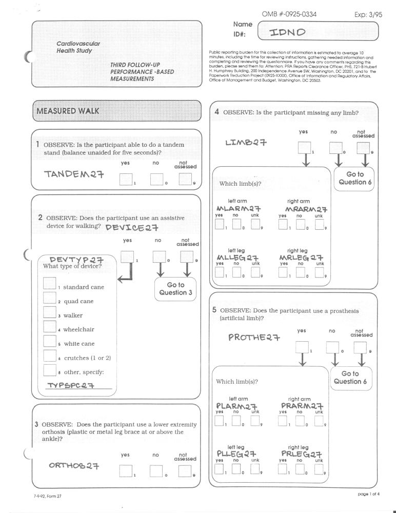 Record 27 Performance-based Measurements - page 1
