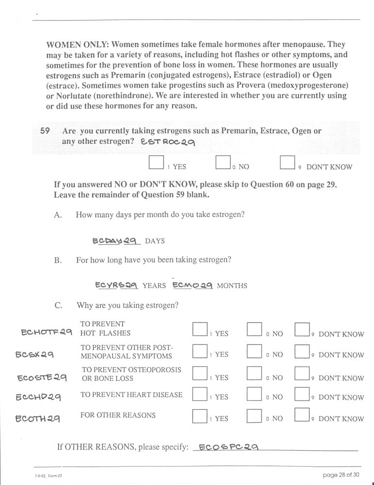 Record 29 Year 5 Medical & Perosnal History - page 28