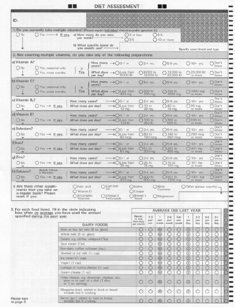 Record 65 Year 8 Nutrition - page 1